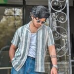 Half Sleeves Stripes Shirts