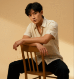 Cotton Jacquard Self Embroidery Half Sleeve Shirt